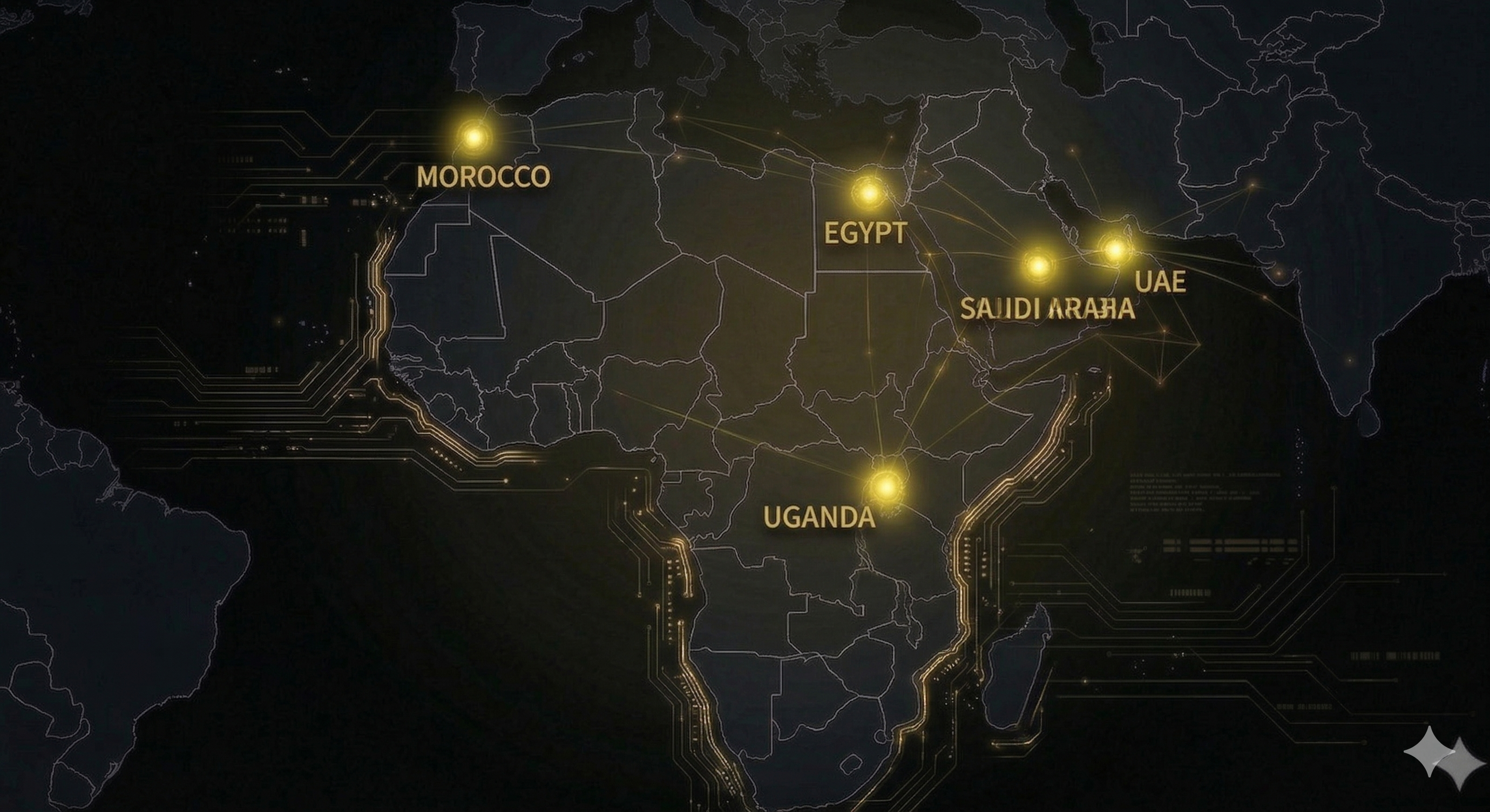 Middle East and Africa Map